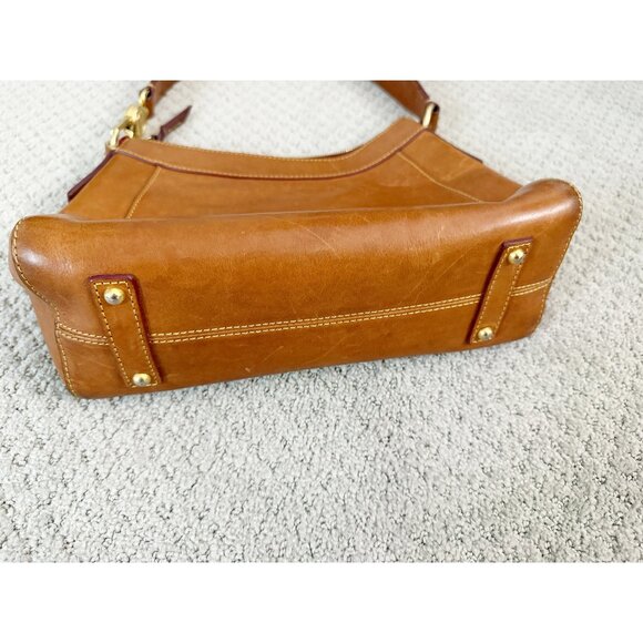 Dooney and Bourke florentine Cassidy Large Brown Hobo Bag - Picture 3 of 16